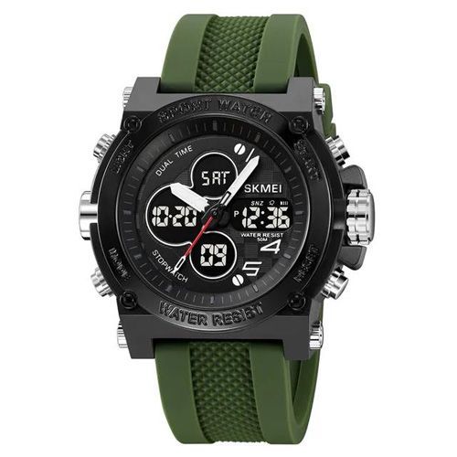 Чоловічий годинник Skmei 2065AG Army Green