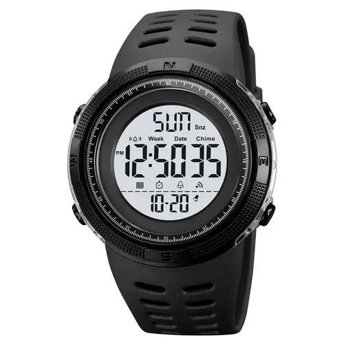 Годинник наручний чоловічий 2070BKWT SKMEI BLACK -WHITE
