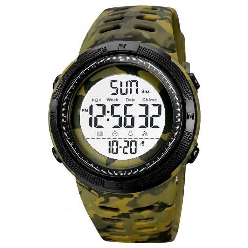 Годинник наручний чоловічий SKMEI 2070CMGNWT Camo-Green