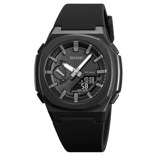 Чоловічий годинник Skmei 2091BKGYBK Black-Black