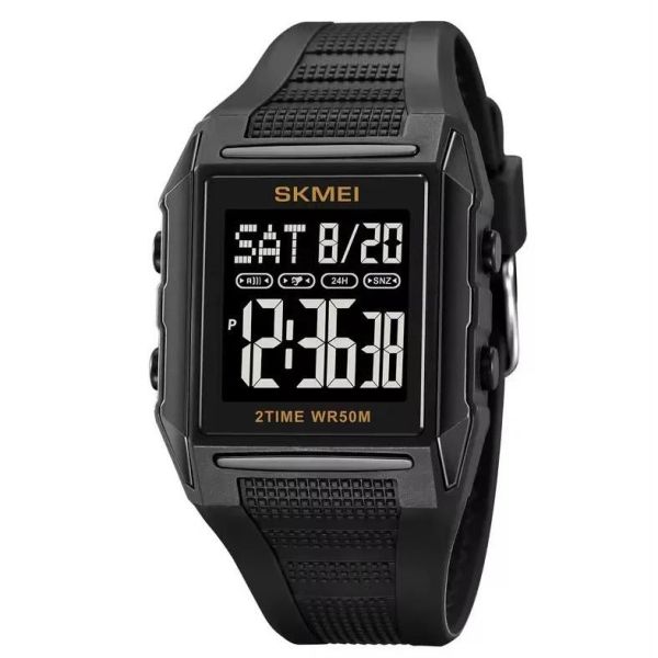 Чоловічий наручний годинник SKMEI 2257BKBK BLACK-BLACK