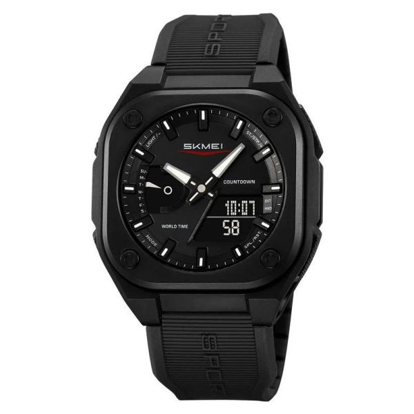Годинник наручний чоловічий SKMEI 2328BK Black