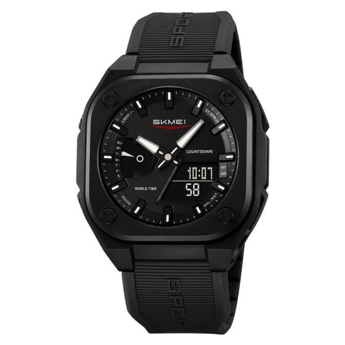 Годинник наручний чоловічий SKMEI 2328BK Black