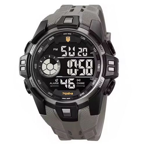 Годинник чоловічий Skmei 3212/2123GY Black-Grey, Ukraine