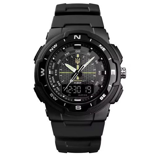 Годинник чоловічий Skmei 4541/1454BKBK Black-Black, Ukraine