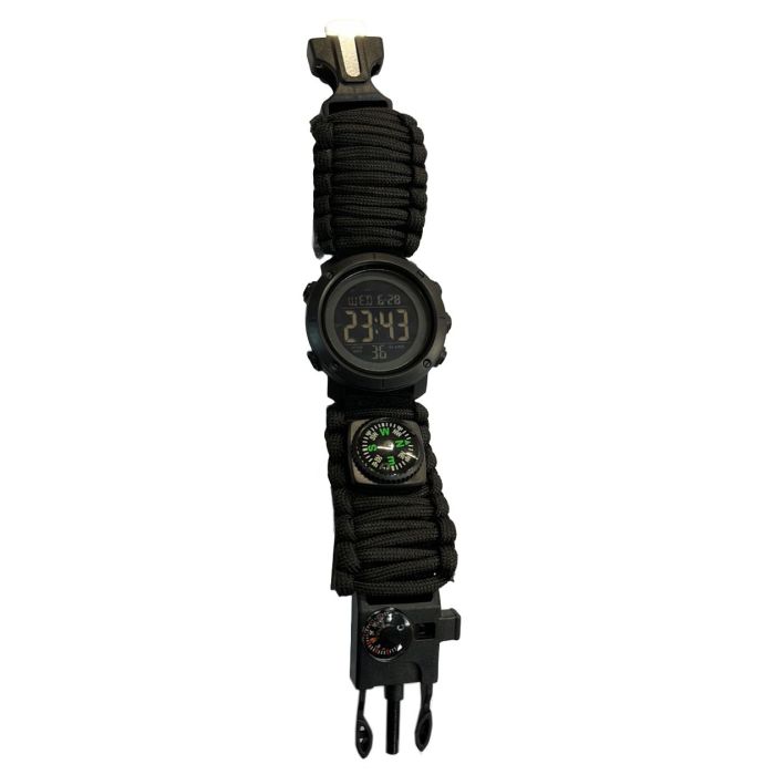 Годинник наручний чоловічий SKMEI 1426BKBK PARACORD Black
