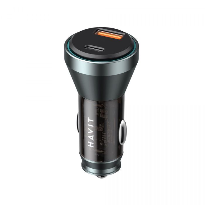 Автомобільний зарядний пристрій HAVIT HV-CC2017 48W USB-A+USB-C