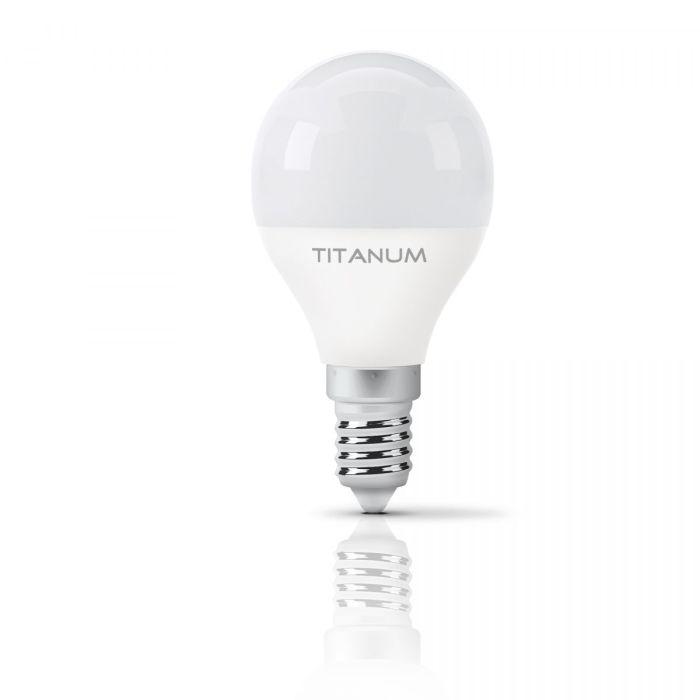 LED лампа TITANUM G45 6W E14 4100K