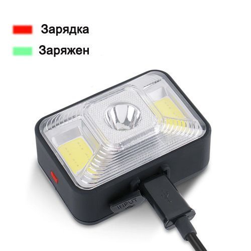 Налобний ліхтарик Police YD-21-XPE+2COB