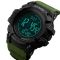 Чоловічий годинник Skmei 1356AG Army Green + Compass