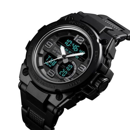 Чоловічий наручний годинник Skmei 1452 Black
