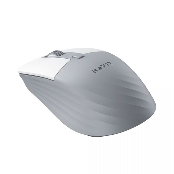 Бездротова миша дворежимна HAVIT MS58WB Gray (2.4GHz + BT)