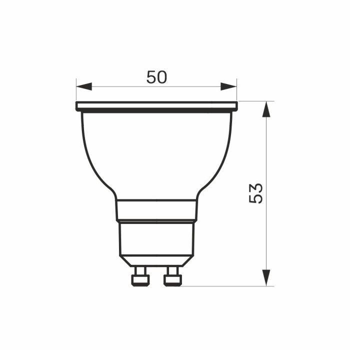 LED лампа TITANUM MR16 6W GU10 4100K