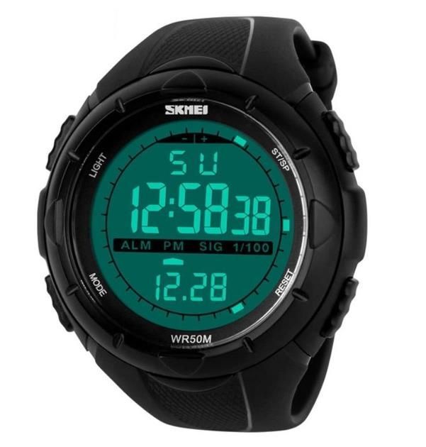 Чоловічий годинник Skmei 1025 Black