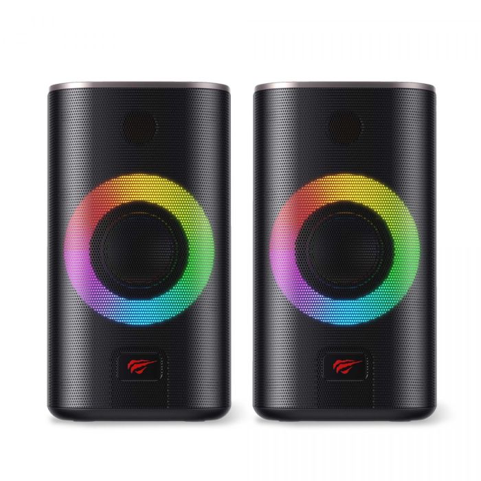 Стерео колонки ігрові HAVIT HV-SK212SE USB RGB Black