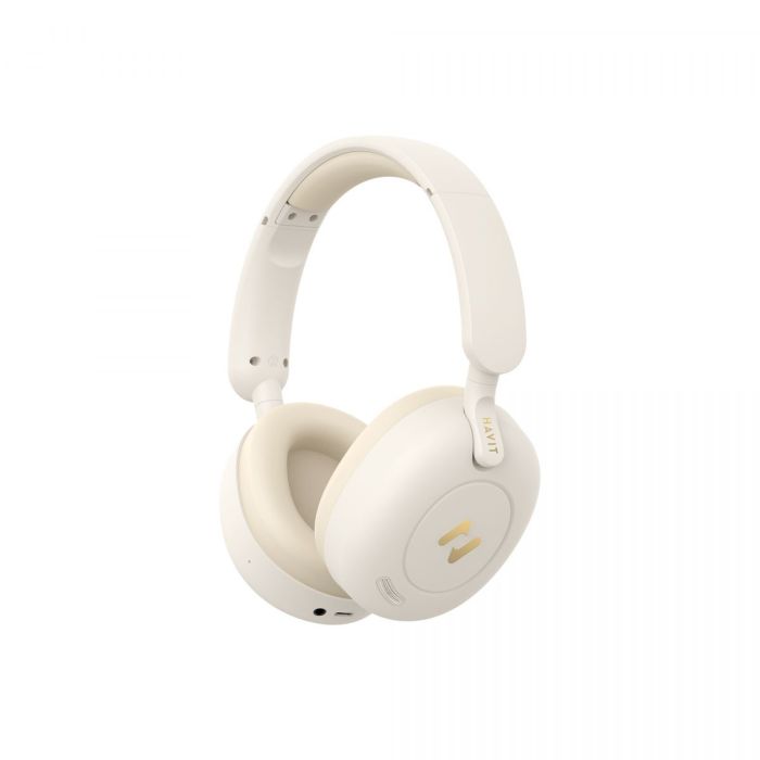 Навушники накладні бездротові HAVIT HV-H655BT PRO ANC Beige