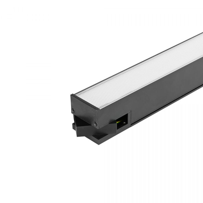 LED світильник лінійний магістральний VIDEX BNL02 24W 0.6М 5000K 220V Black