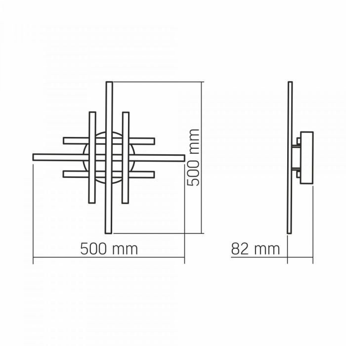 LED світильник функціональний VIDEX DECORA 40W VL-CLD-988-SL