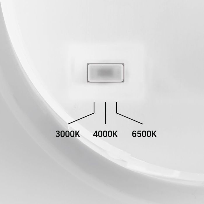 LED світильник настінний IP65 VIDEX WL03 12W 3000K-4000K-6500K Black