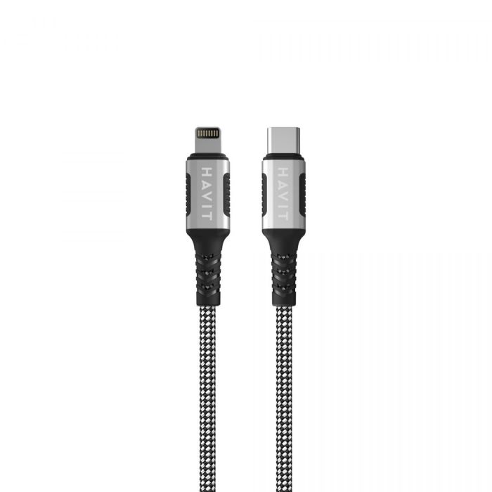 Кабель USB-C - Lightning HAVIT CB6298 PD30W 1м