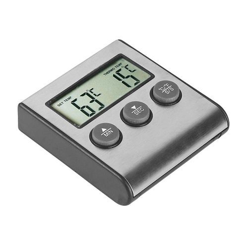Цифровий кухонний термометр з таймером та виносним щупом uChef TP700, для духовки