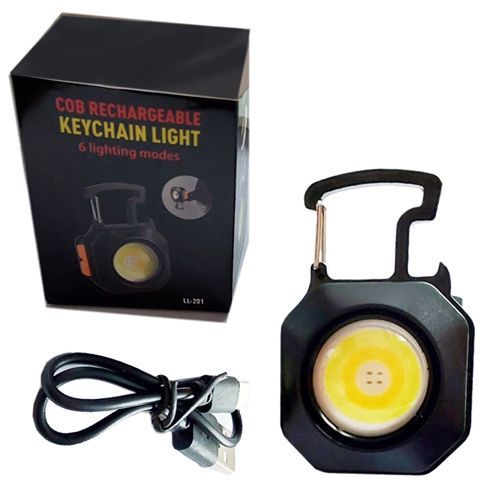 Ліхтар MULTIFUNCTIONAL LL-201-COB ULTRA(white+yellow+red)