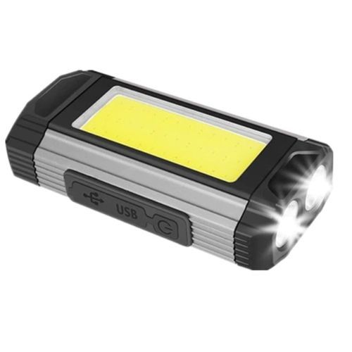 Велосипедний ліхтар 501-2XPE+COB