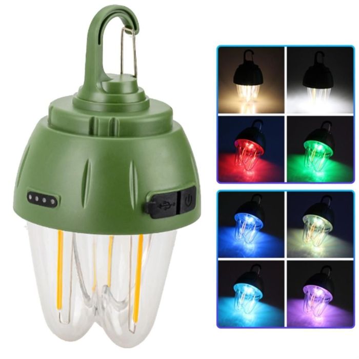 Ліхтар кемпінг 899-SMD(RGB)+COB