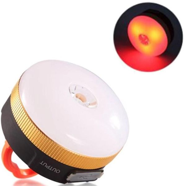 Ліхтар кемпінг YD-7-7SMD(white+red)