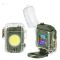 Акумуляторний LED-ліхтарик D52-2-COB з запальничкою (Оливковий)