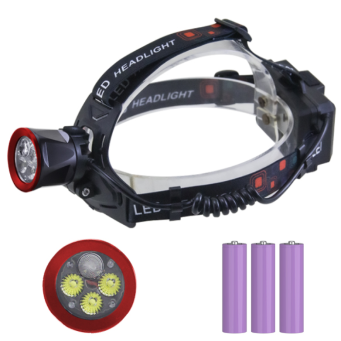 Ліхтар налобний CT021 3+1 ULTRA LED