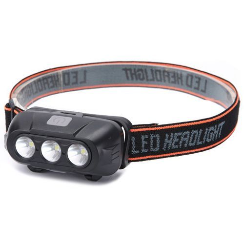 Ліхтарик налобний KX-214-3LED, 1x18650