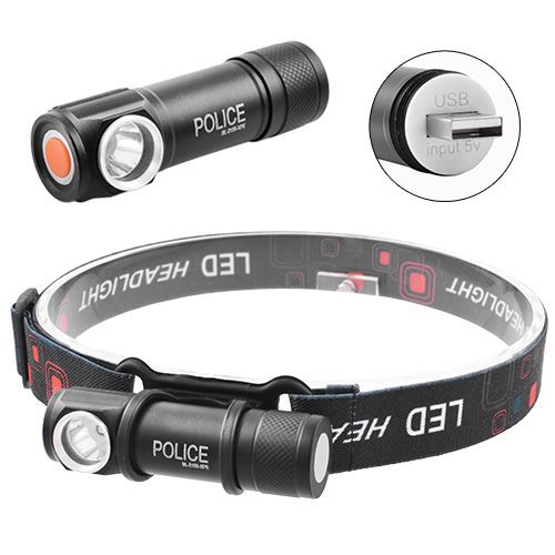 Ліхтарик налобний Bailong Police 2155/8022