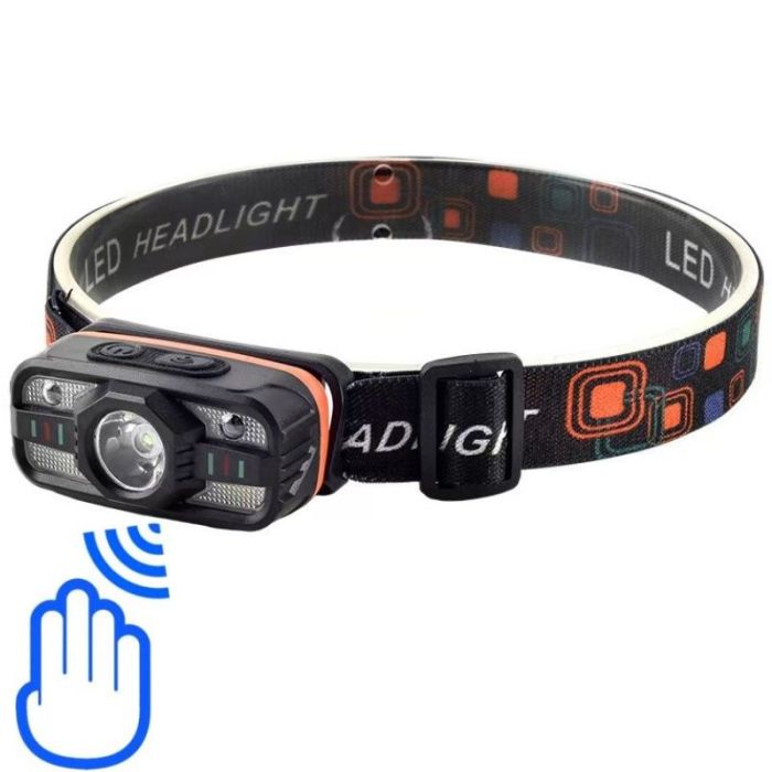 Ліхтар налобний WH-0188-XPE+SMD