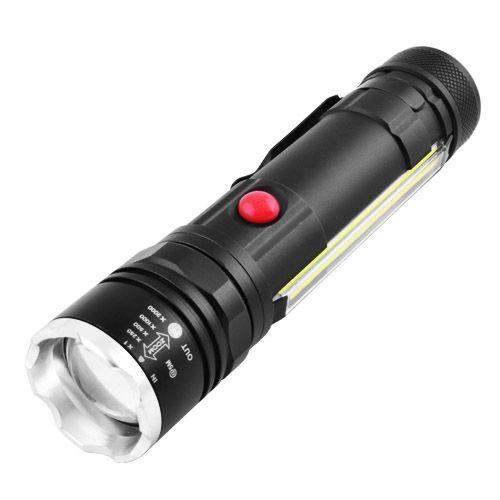 Ліхтарик Police T6-26+T6+COB (ЗУ micro USB)