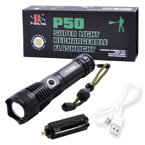 Ліхтарик ручний Bailong X71-P50-26650