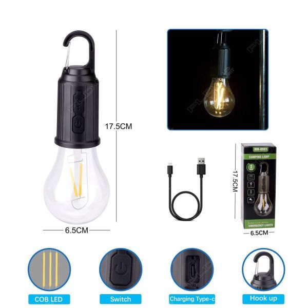 LED лампочка з акумулятором HK-169-COB