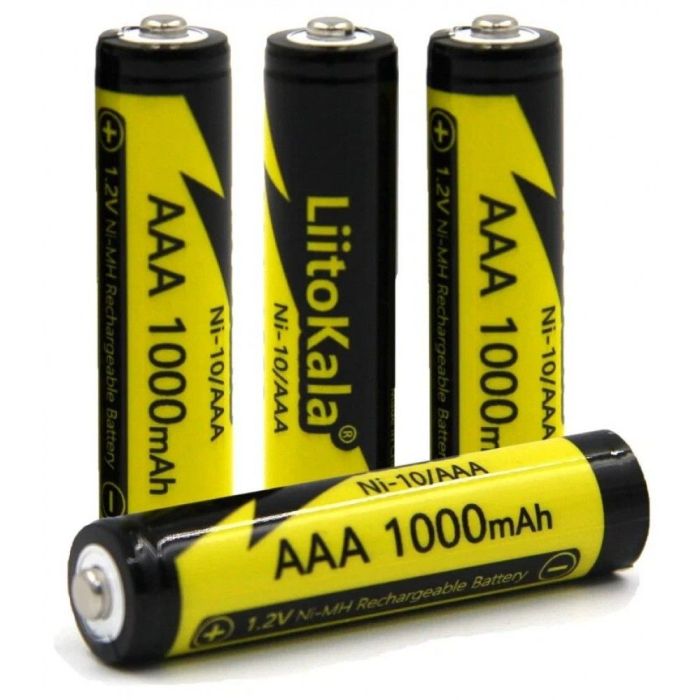 Акумулятор AAA, LiitoKala Ni-10/AAA, 1.2V, 1000mAh