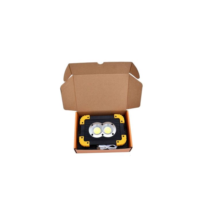 Прожектор Bailong LL802-20W-2COB+1W