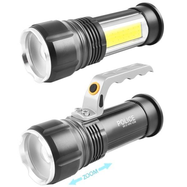 Переносний ліхтарик Bailong S912 XPE+COB