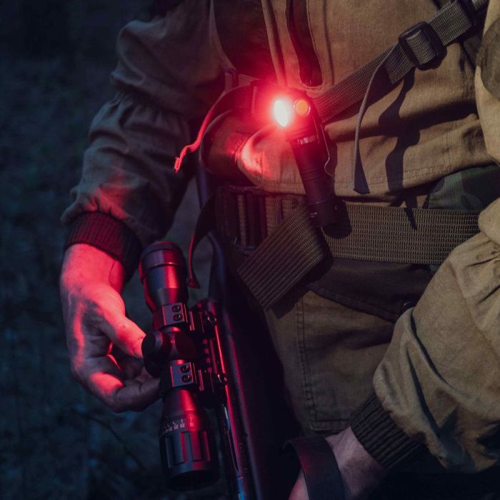 Портативний світлодіодний ліхтарик Armytek Wizard C2 WR White Red 1100Lm 6000K