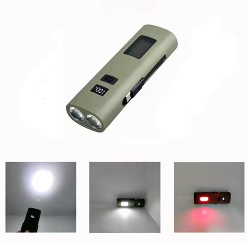 Велофара Z818-2x3W+COB(white+red)