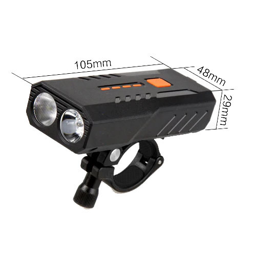 Велосипедний ліхтар BC25Pro-2XPE ULTRA LIGHT