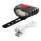 Фонарь велосипедный KK-901-COB+2LED(красные)