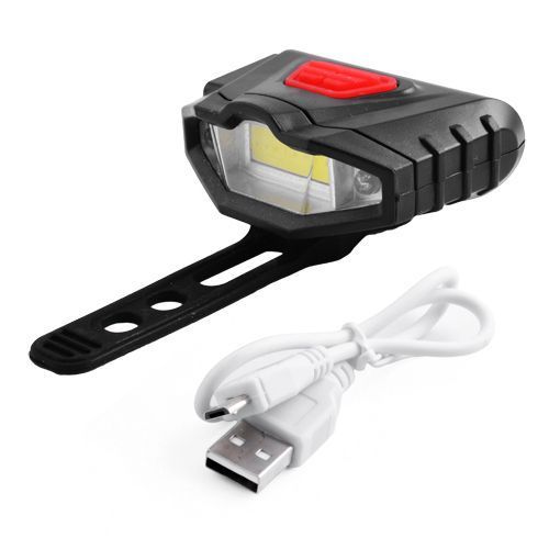 Фонарь велосипедный KK-901-COB+2LED(красные)