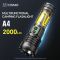 Портативний світлодіодний ліхтарик YEMAO YM-A4 2000Lm 6000K
