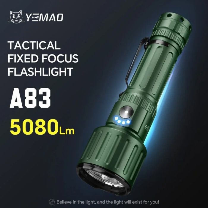 Портативний світлодіодний ліхтарик YEMAO YM-A83