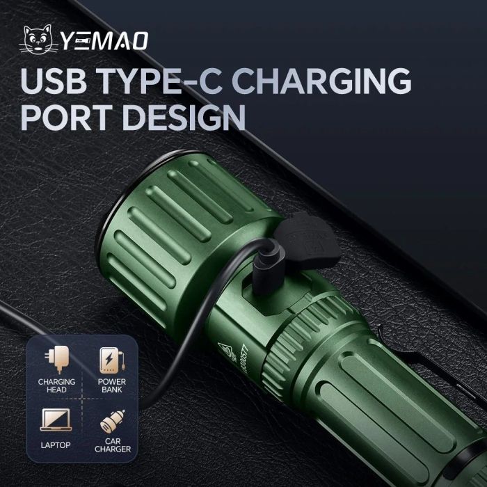 Портативний світлодіодний ліхтарик YEMAO YM-A83