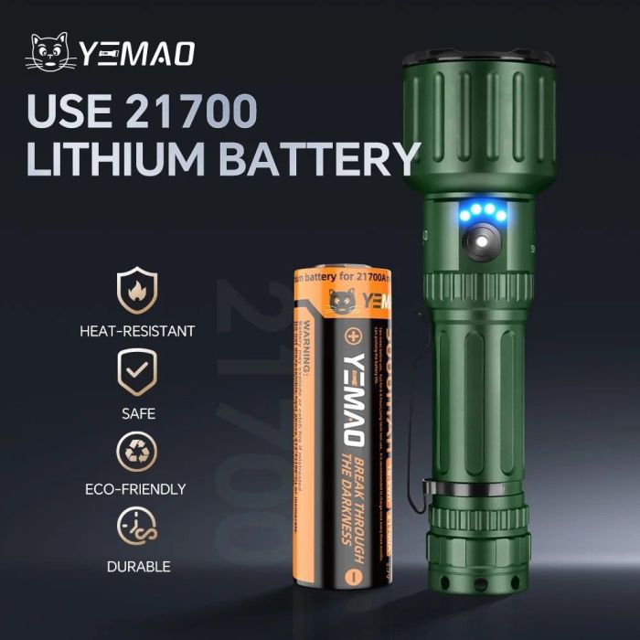 Портативний світлодіодний ліхтарик YEMAO YM-A83