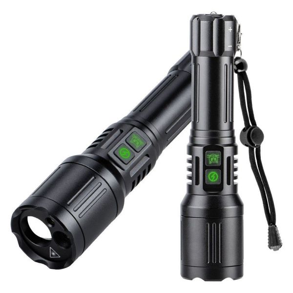 Портативний світлодіодний ліхтарик + лазер YEMAO YM-G263